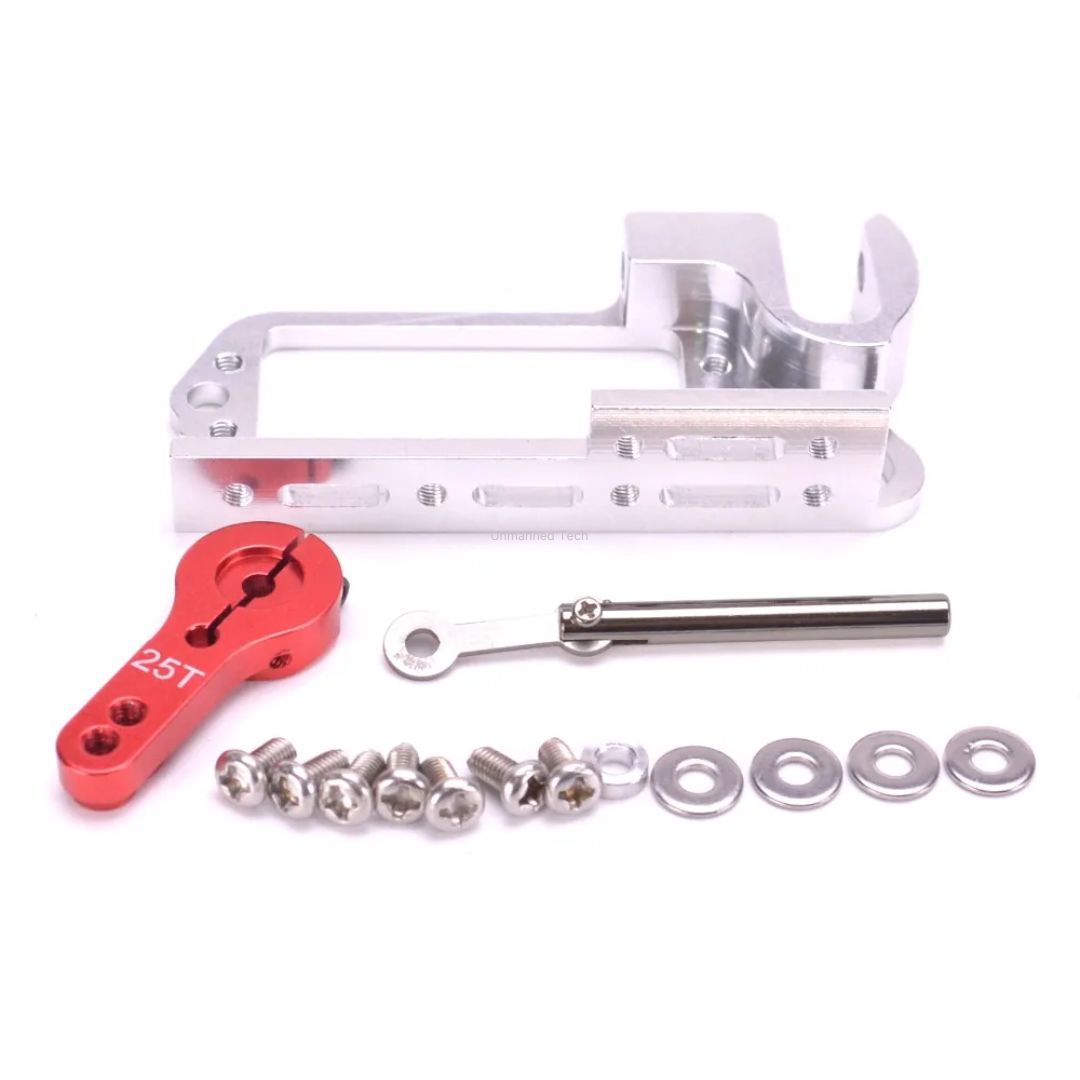 Fazvncv Servo Release Dropper In Lega Di Alluminio Per Droni, Braccio Antenna Per Fotografia Aerea E Pesca